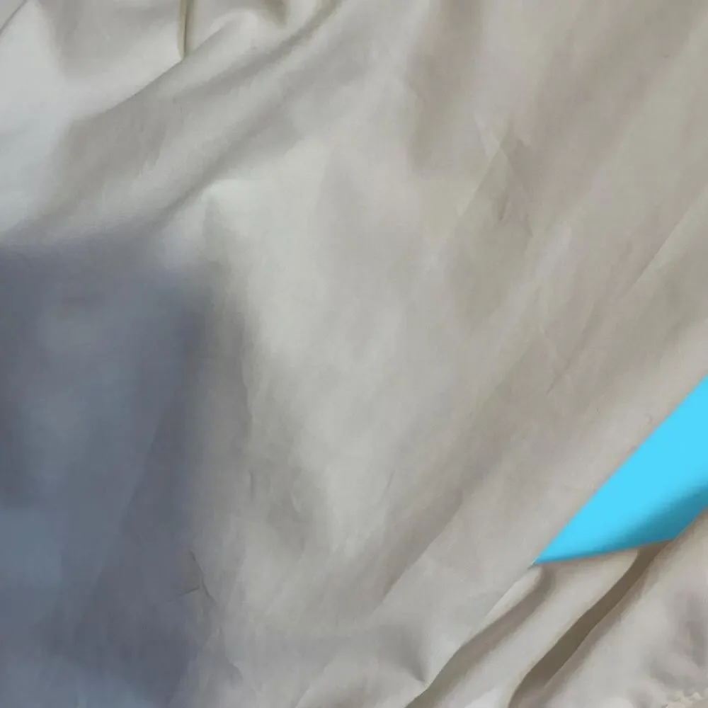 Nike white full zip  windbreaker
